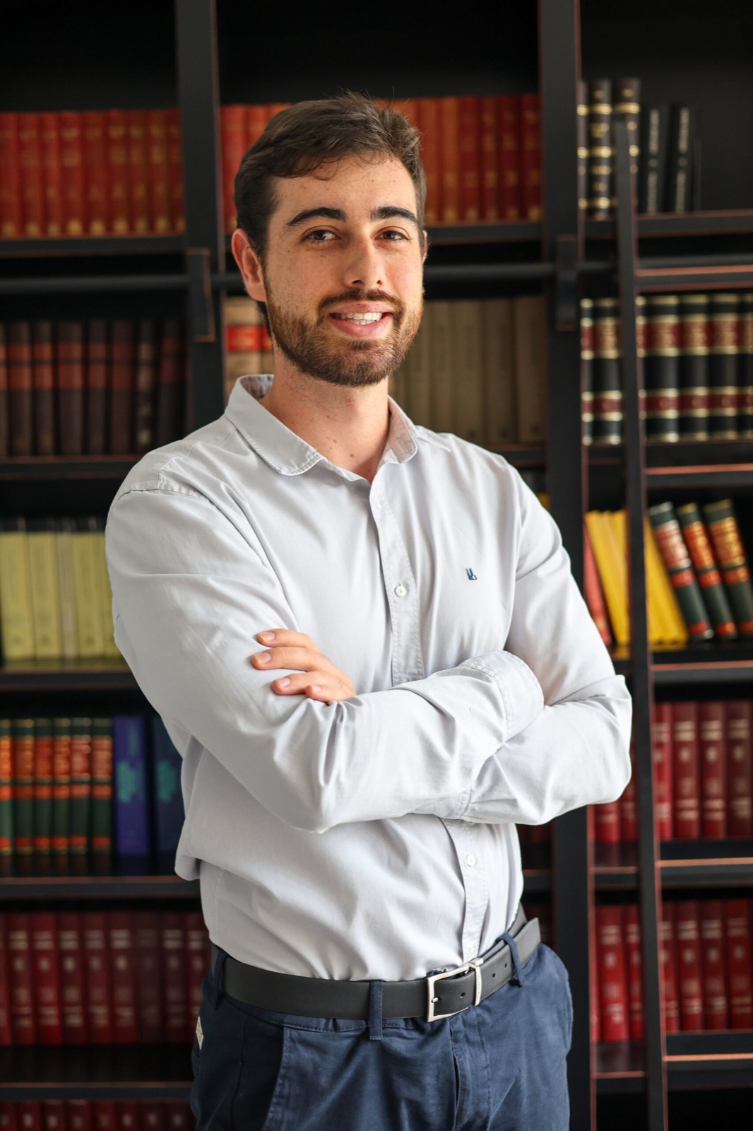 Retrato do Dr. Lucas Hapner, médico psiquiatra e psicoterapeuta